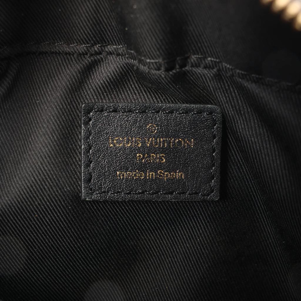 Louis Vuitton Saintonge Monogram Canvas Crossbody Bag in Brown x Black M43555