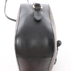 Louis Vuitton Saintonge Monogram Canvas Crossbody Bag in Brown x Black M43555
