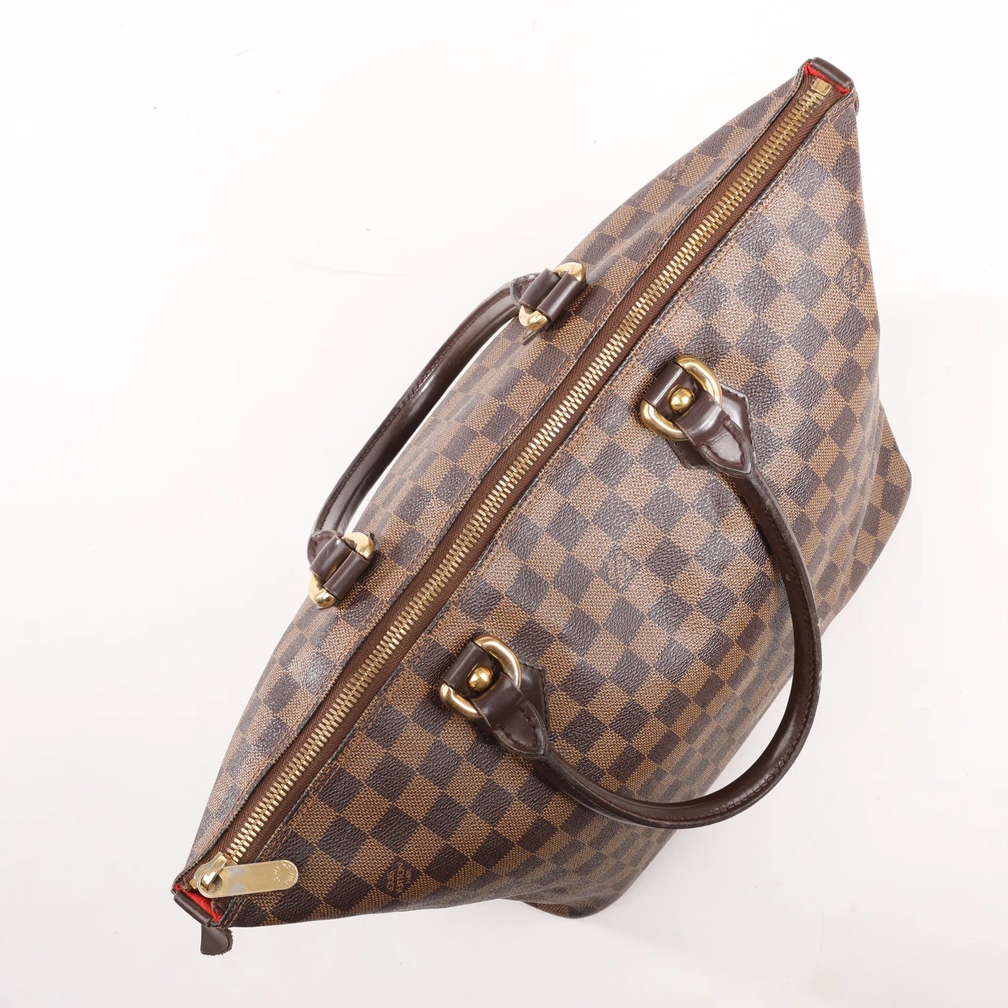 Louis Vuitton Damier Ebene Saleya MM Handbag in Brown N51182