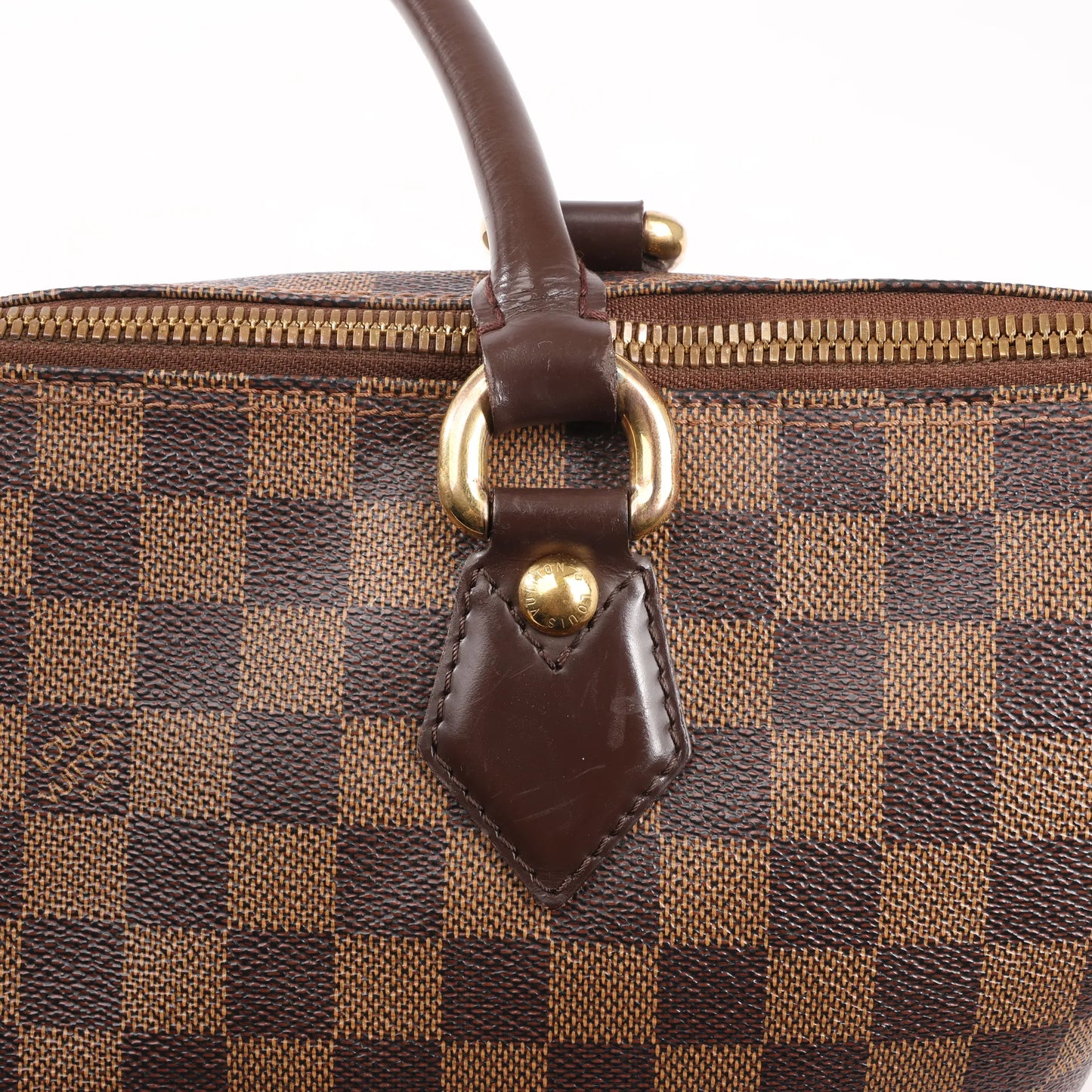 Louis Vuitton Damier Ebene Saleya MM Handbag in Brown N51182