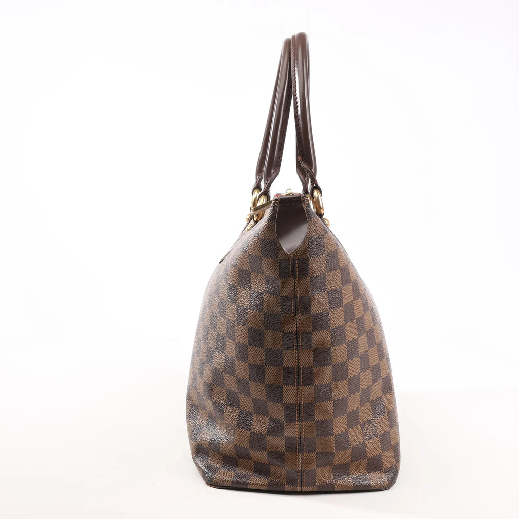Louis Vuitton Damier Ebene Saleya MM Handbag in Brown N51182