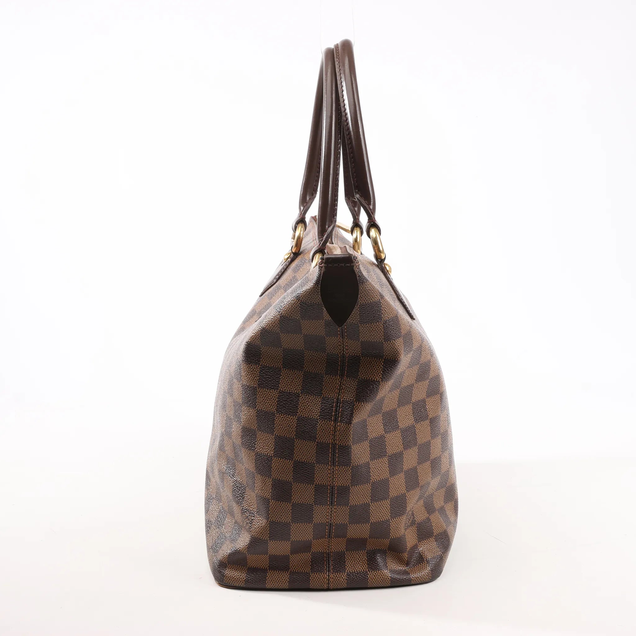 Louis Vuitton Damier Ebene Saleya MM Handbag in Brown N51182