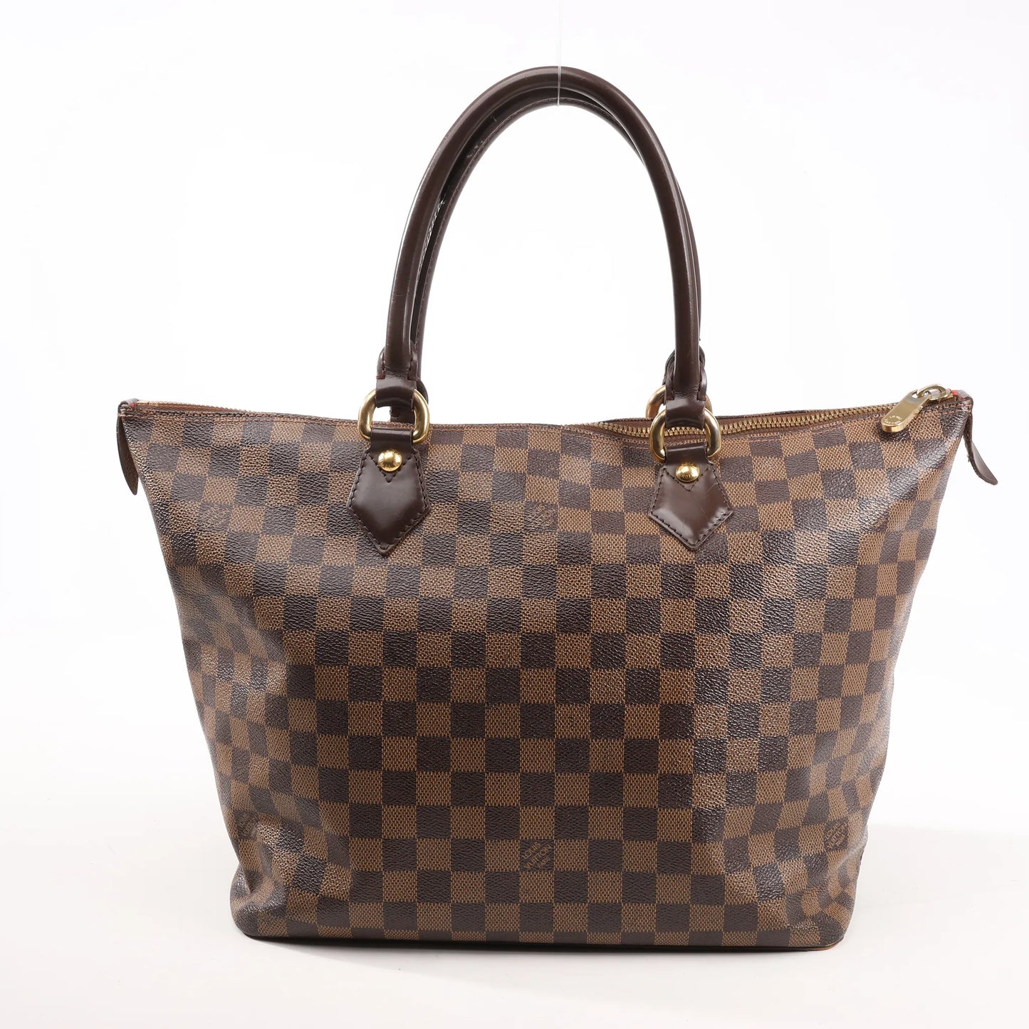 Louis Vuitton Damier Ebene Saleya MM Handbag in Brown N51182