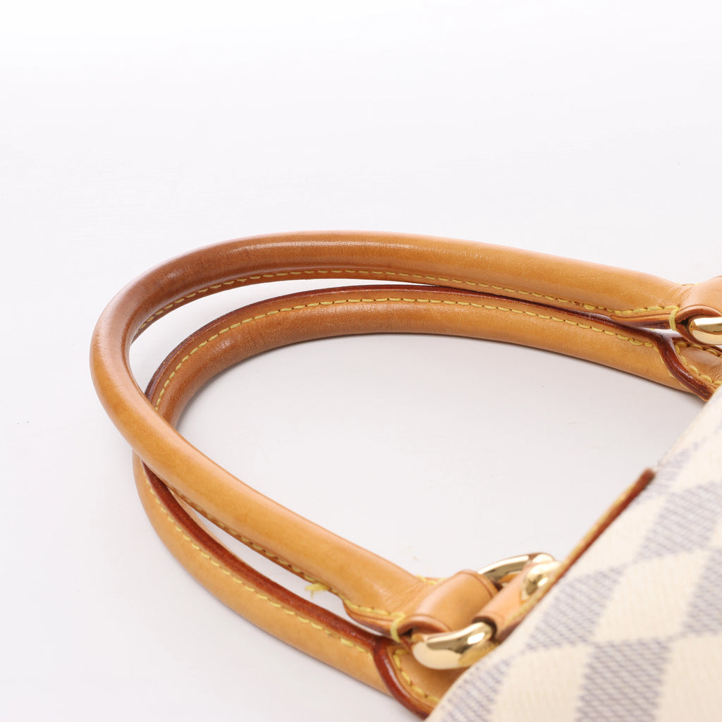 Louis Vuitton Saleya PM Damier Azur Shoulder Bag in Beige N51186