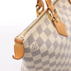 Louis Vuitton Saleya PM Damier Azur Shoulder Bag in Beige N51186