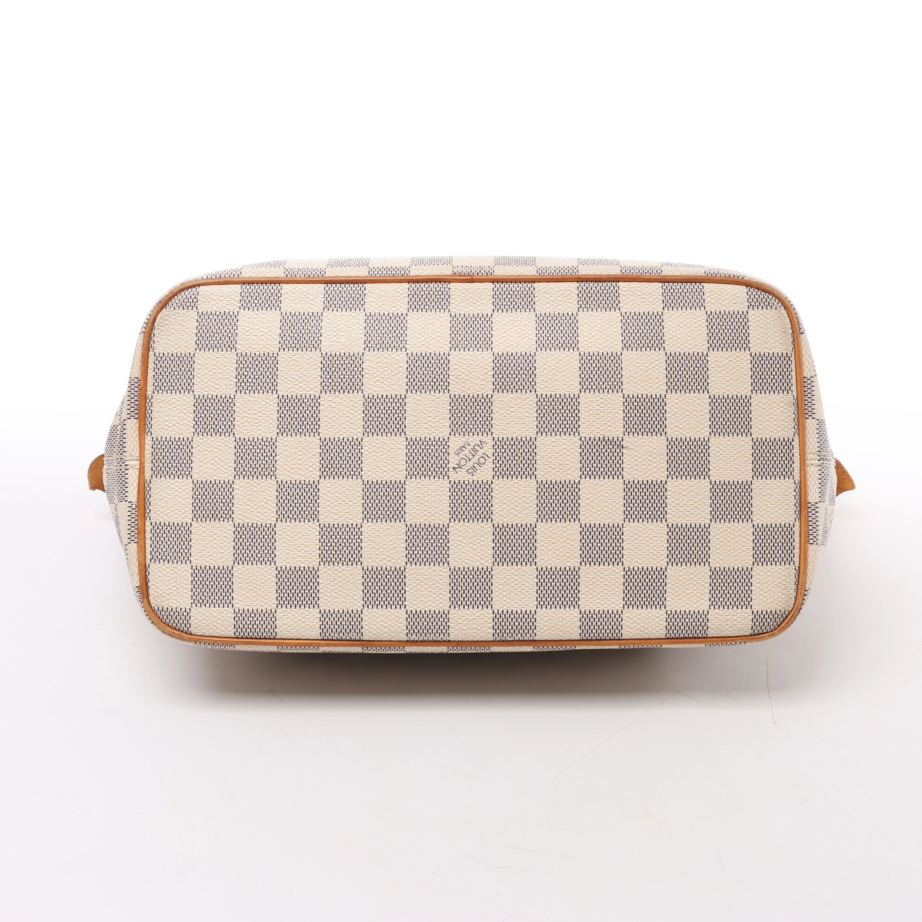 Louis Vuitton Saleya PM Damier Azur Shoulder Bag in Beige N51186
