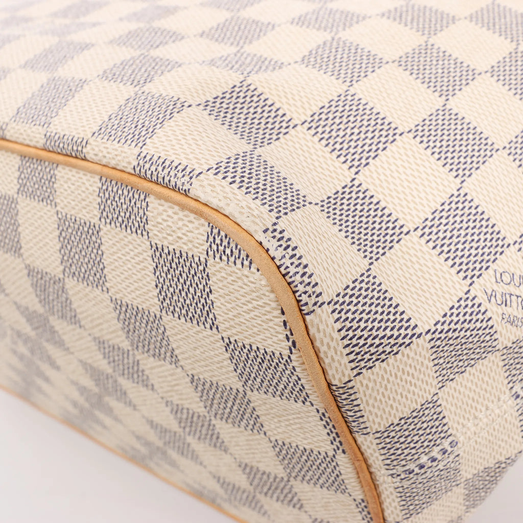 Louis Vuitton Damier Azur Saleya PM Handbag N51186