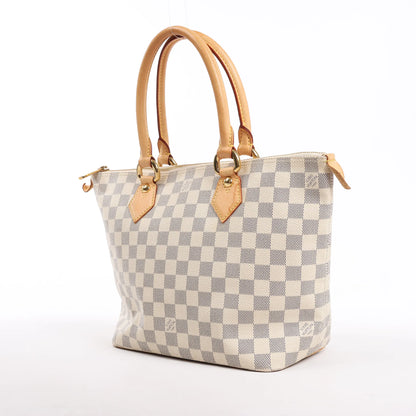 Louis Vuitton Damier Azur Saleya PM Handbag N51186