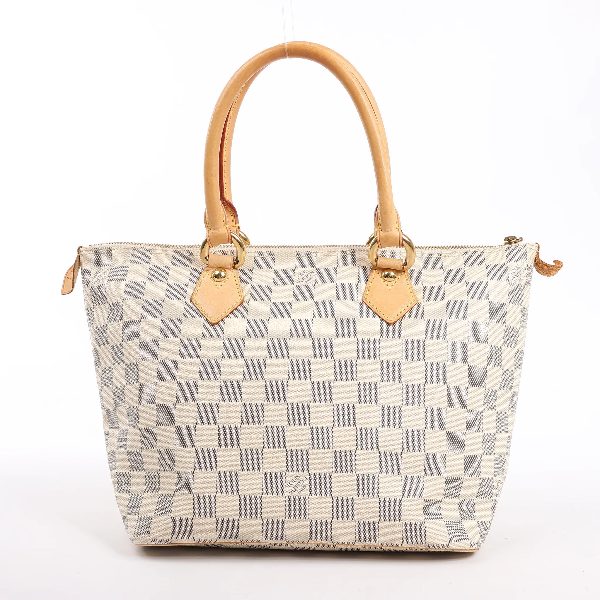 Louis Vuitton Damier Azur Saleya PM Handbag N51186