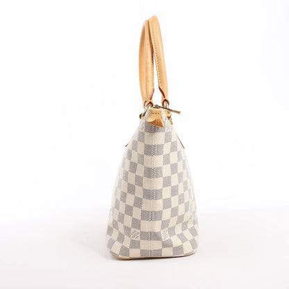 Louis Vuitton Damier Azur Saleya PM Handbag N51186