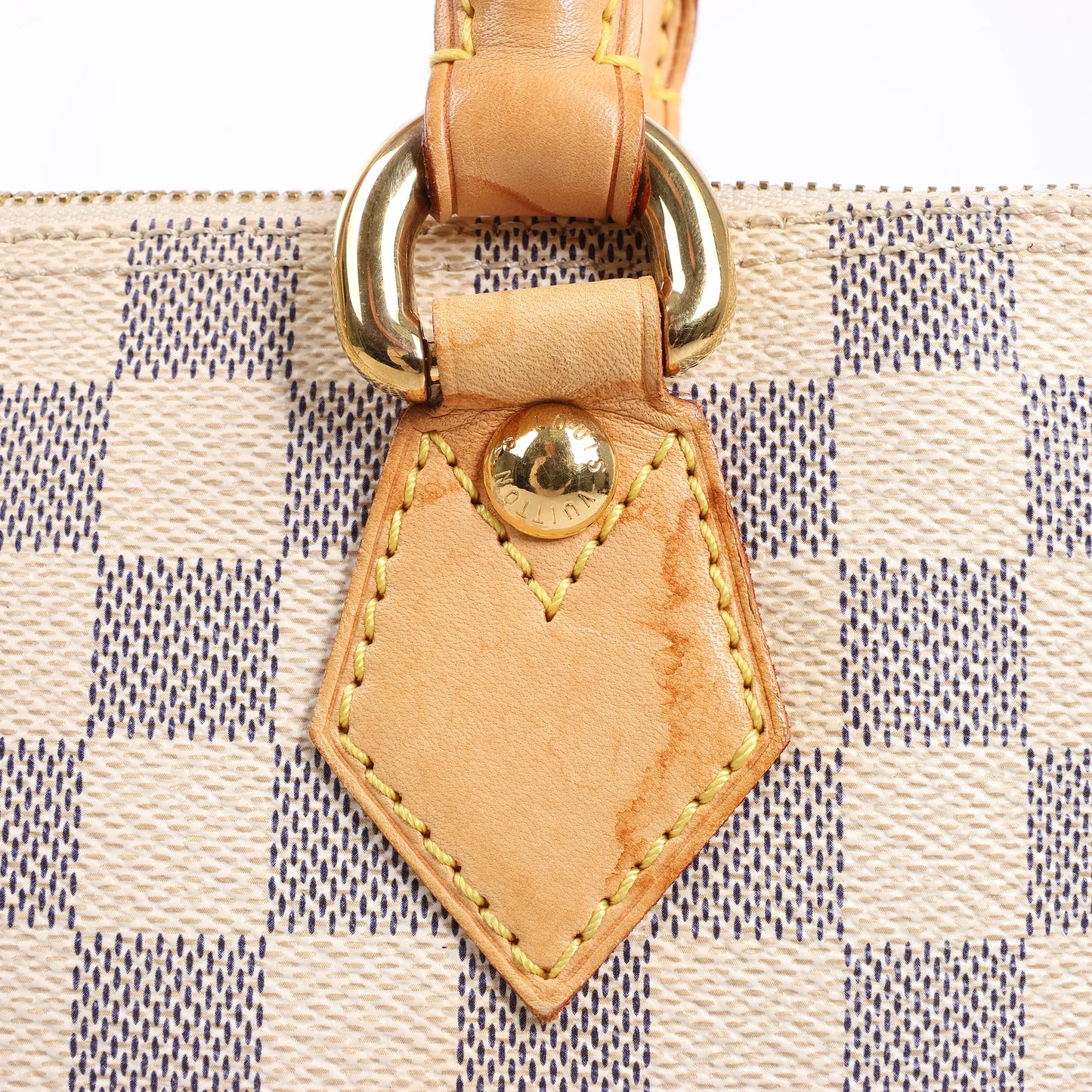 Louis Vuitton Damier Azur Saleya PM Handbag N51186