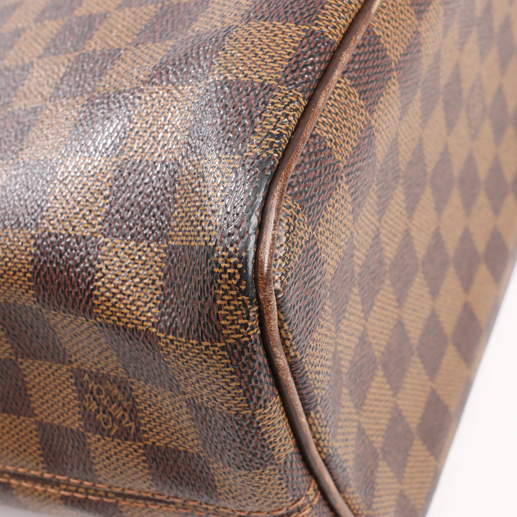 Louis Vuitton Damier Ebene Saleya PM Handbag in Brown N51183