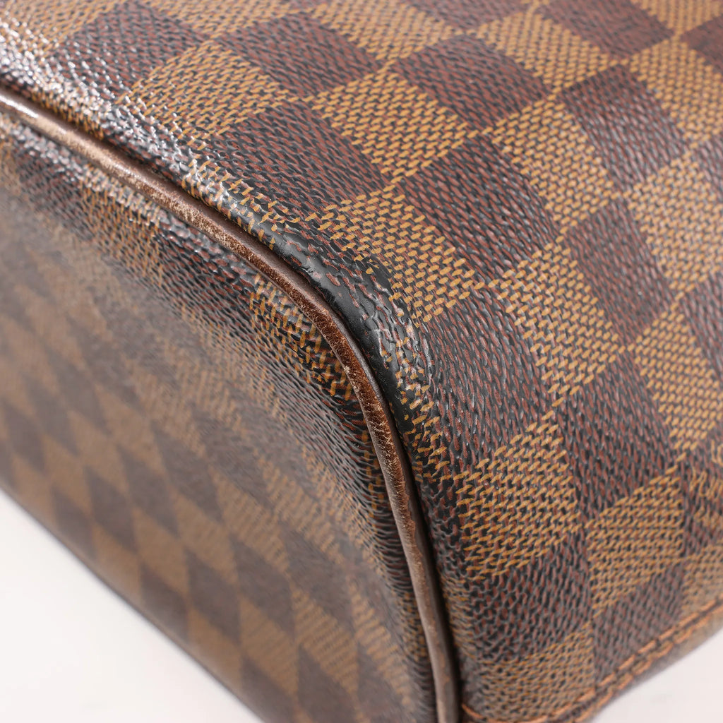 Louis Vuitton Damier Ebene Saleya PM Handbag in Brown N51183