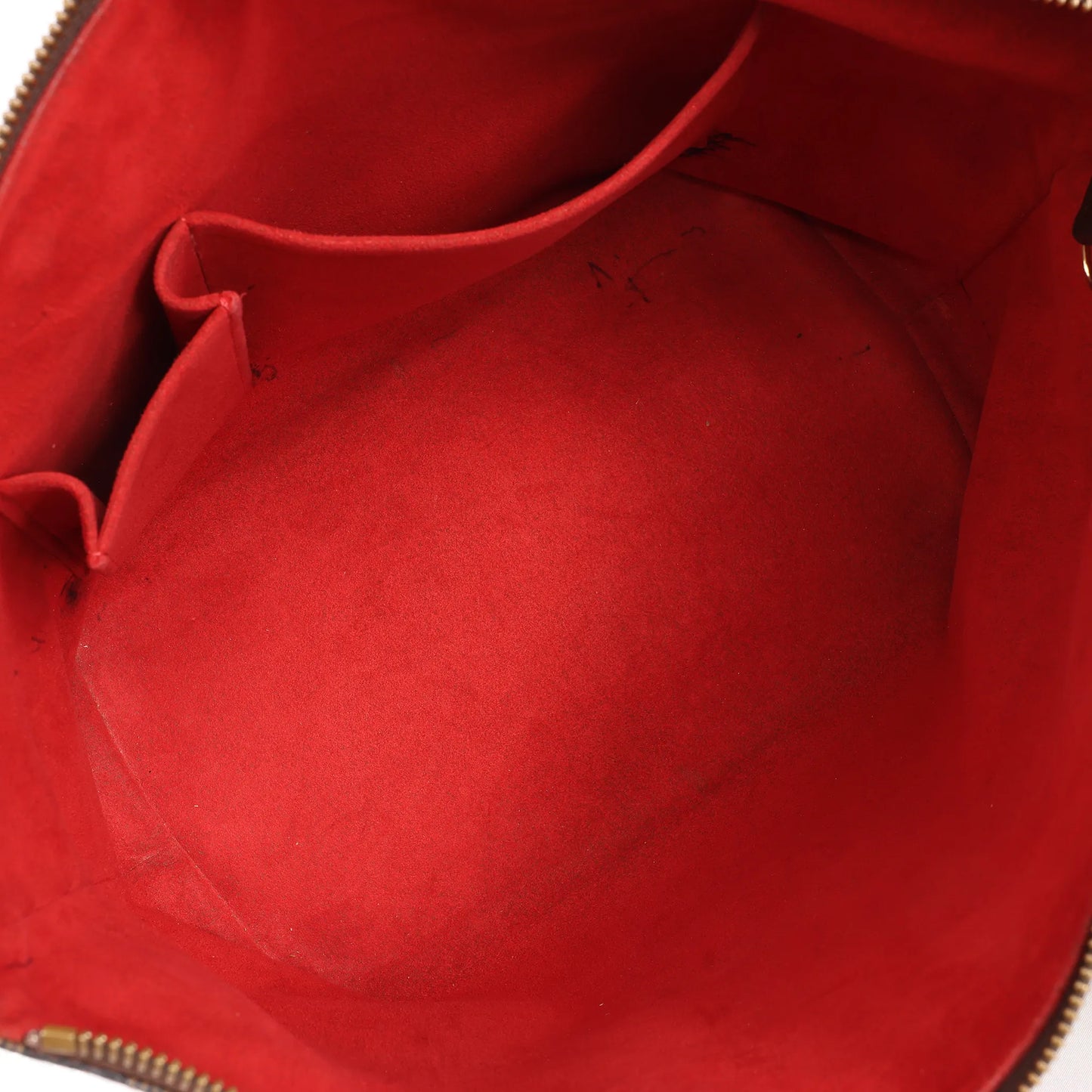 Louis Vuitton Damier Ebene Saleya PM Handbag in Brown N51183