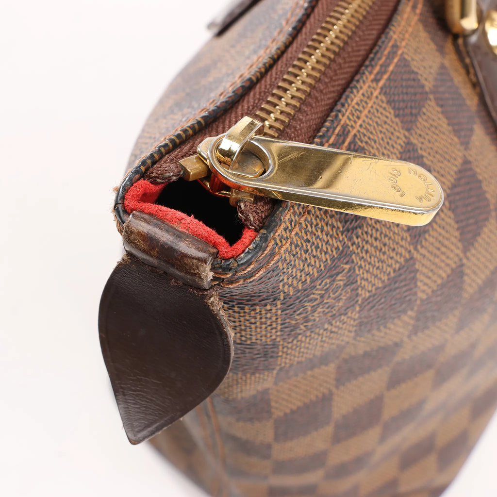 Louis Vuitton Damier Ebene Saleya PM Handbag in Brown N51183
