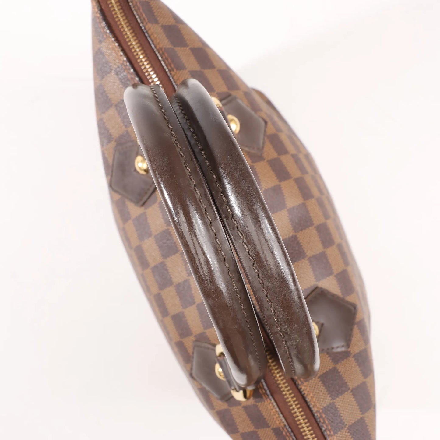 Louis Vuitton Damier Ebene Saleya PM Handbag in Brown N51183