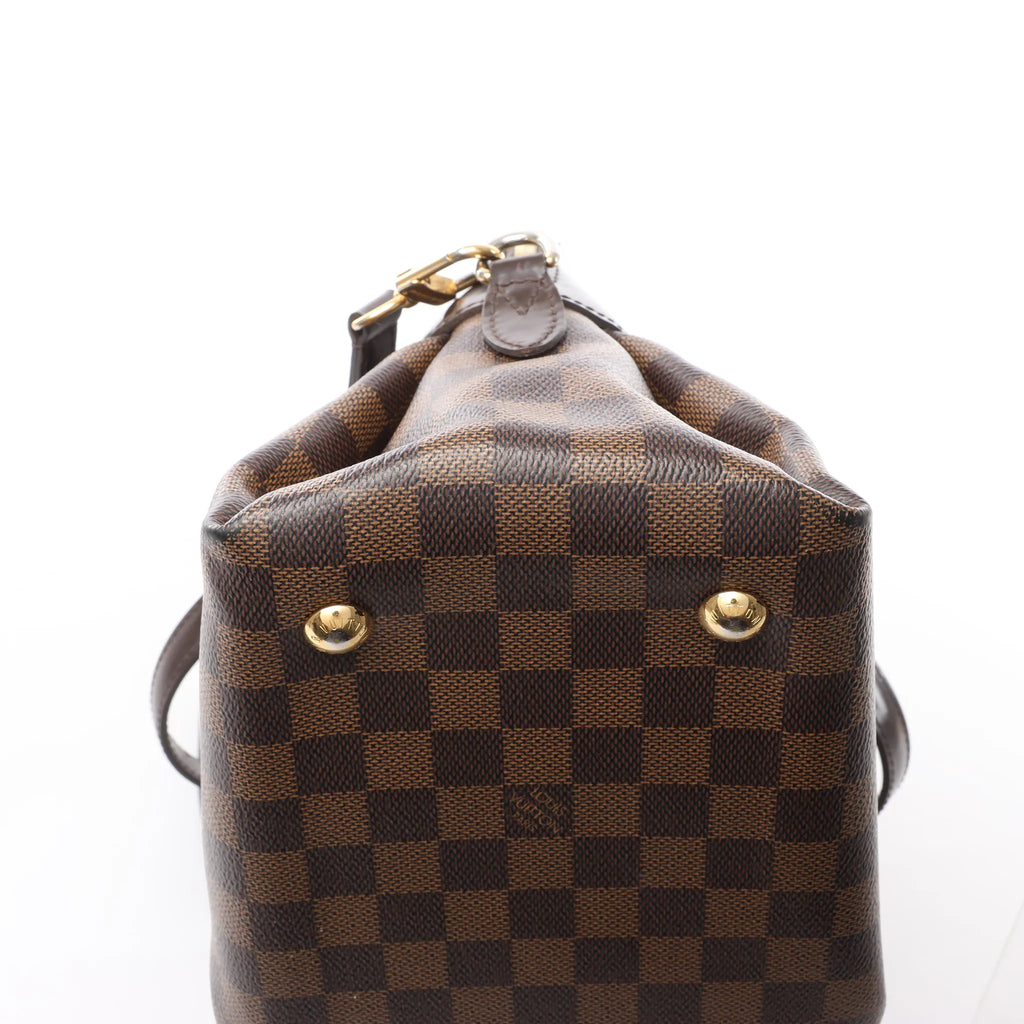 Louis Vuitton Salvi Damier Ebene Shoulder Bag in Brown N41399