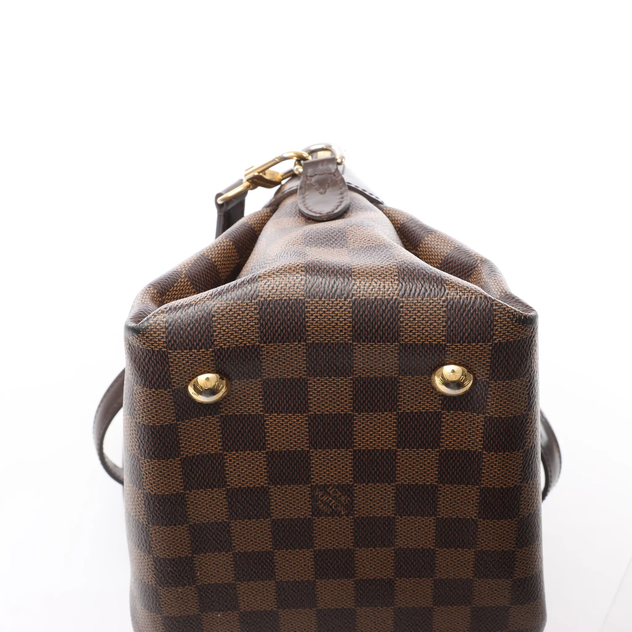 Louis Vuitton Salvi Damier Ebene Shoulder Bag in Brown N41399