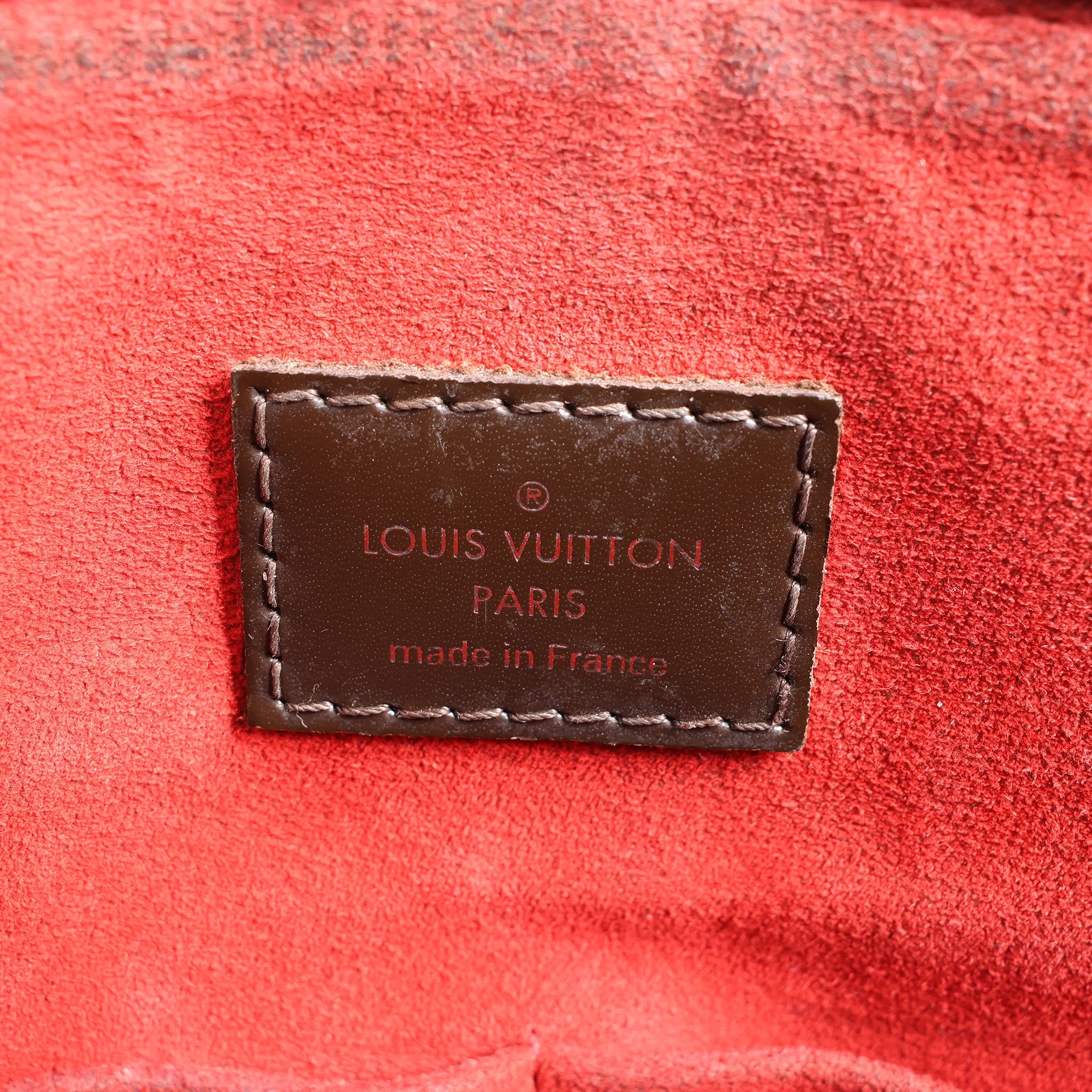 Louis Vuitton Salvi Damier Ebene Shoulder Bag in Brown N41399
