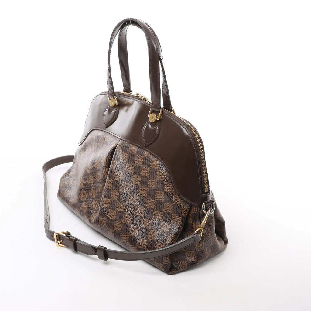 Louis Vuitton Salvi Damier Ebene Shoulder Bag in Brown N41399