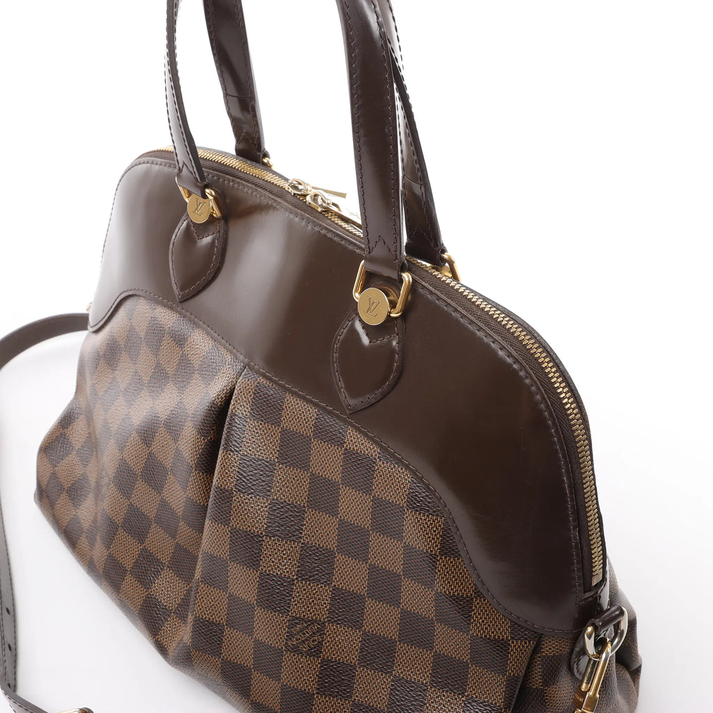 Louis Vuitton Salvi Damier Ebene Shoulder Bag in Brown N41399