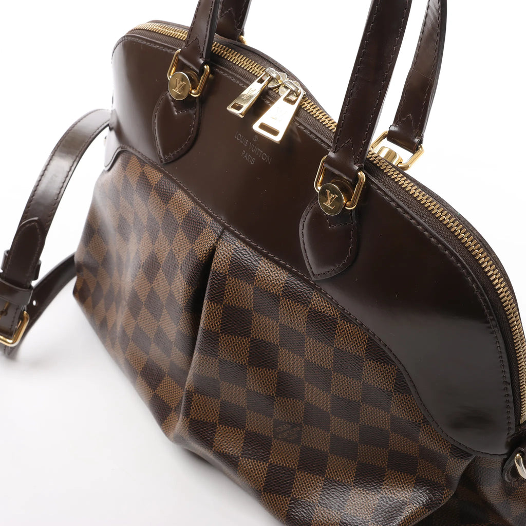 Louis Vuitton Salvi Damier Ebene Shoulder Bag in Brown N41399