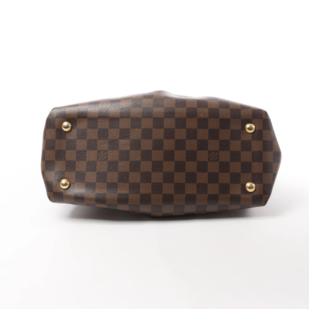 Louis Vuitton Salvi Damier Ebene Shoulder Bag in Brown N41399