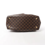 Louis Vuitton Salvi Damier Ebene Shoulder Bag in Brown N41399