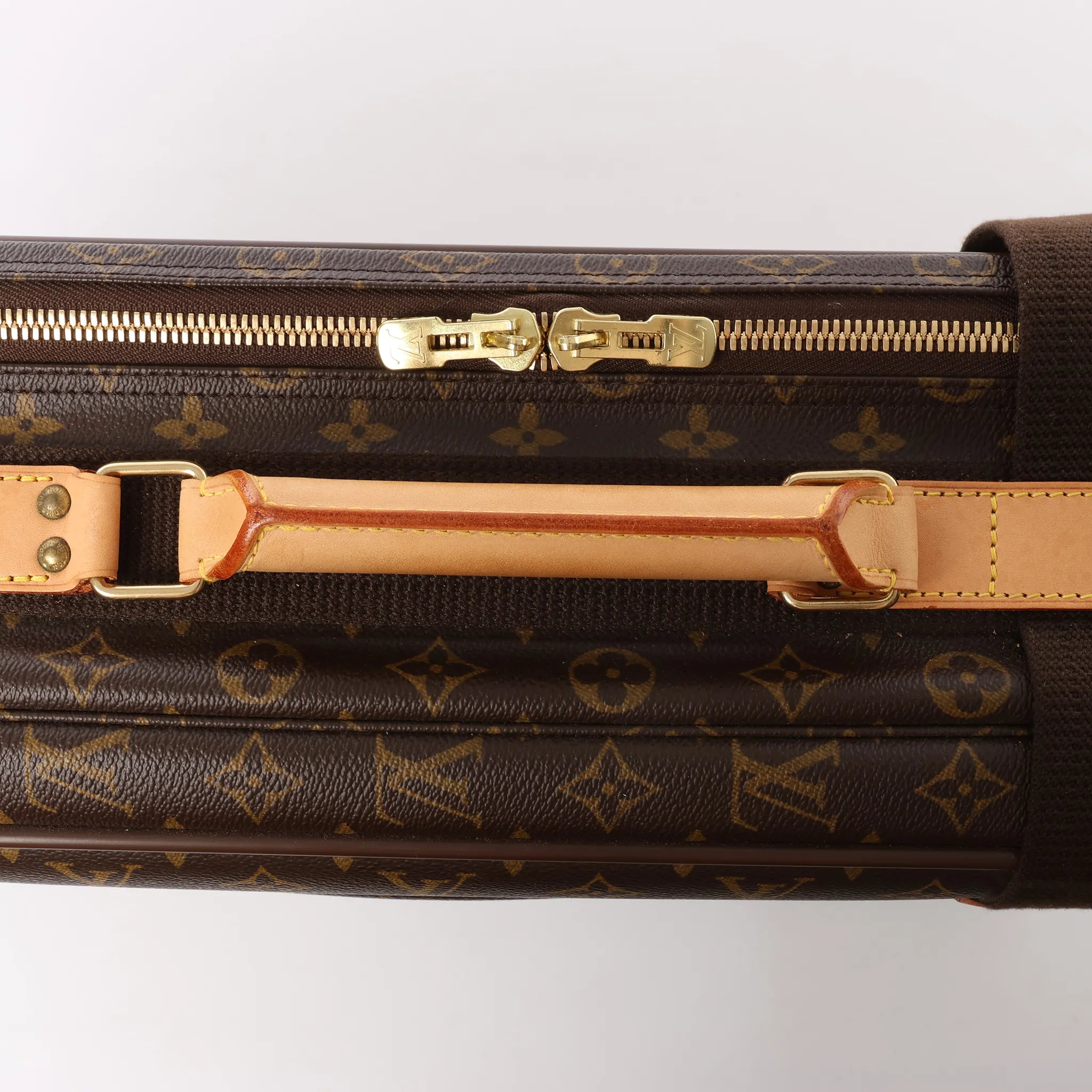 Louis Vuitton Satellite 50 Monogram Canvas Travel Bag in Brown