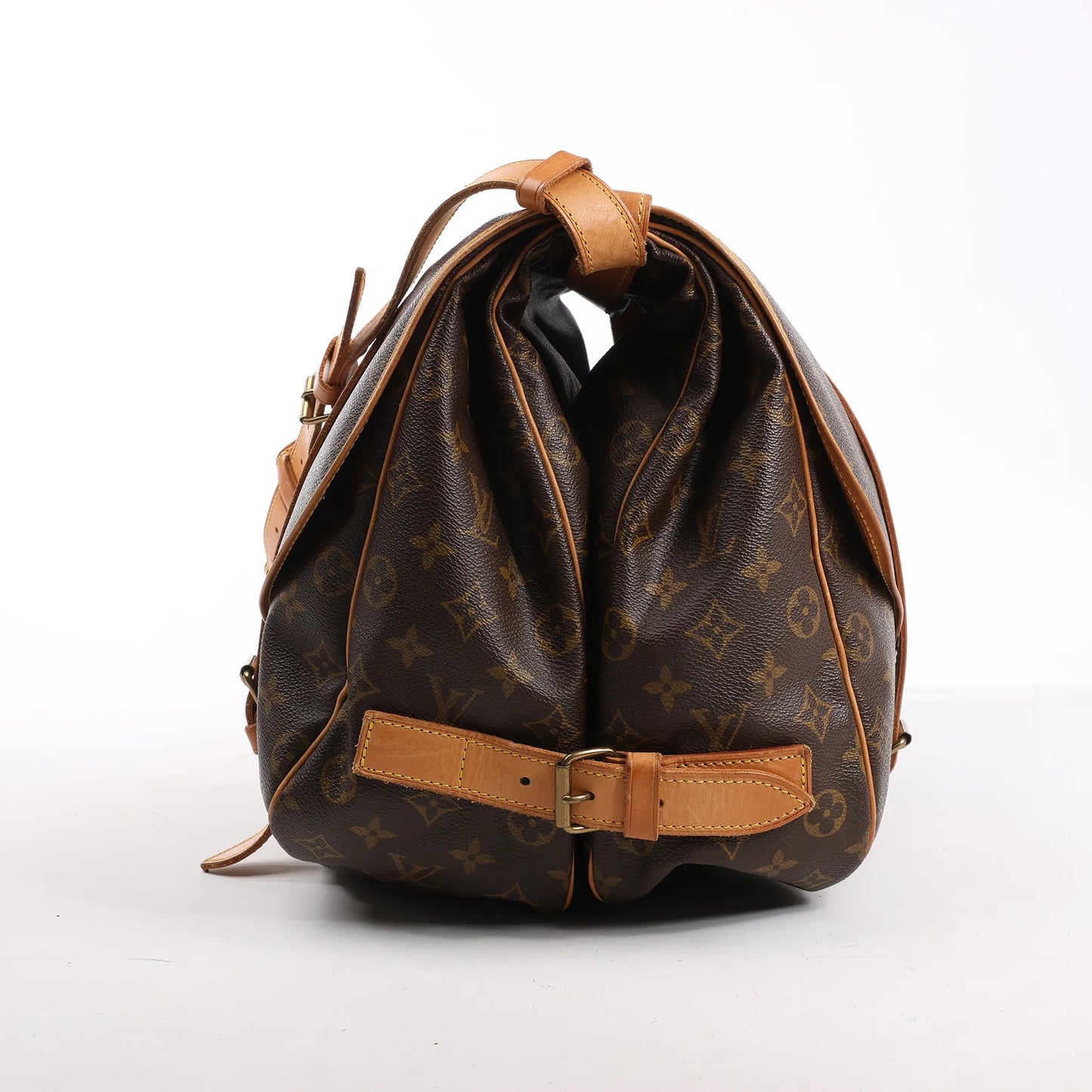 Louis Vuitton Monogram Canvas Saumur 43 Crossbody Bag M42252
