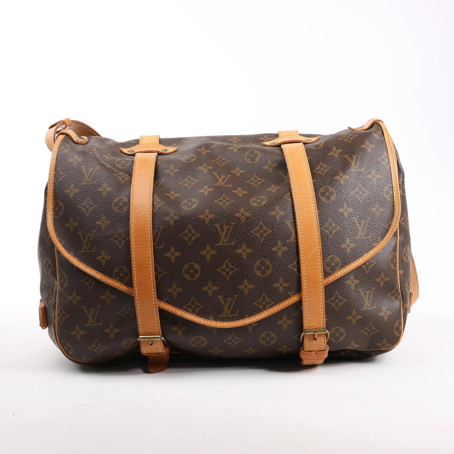 Louis Vuitton Monogram Canvas Saumur 43 Crossbody Bag M42252