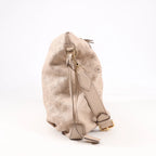 Louis Vuitton Selene MM Monogram Mahina Leather Shoulder Bag in Beige M97141