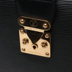 Maletín Louis Vuitton Robusto de Cuero Taiga en Negro