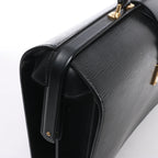 Maletín Louis Vuitton Robusto de Cuero Taiga en Negro