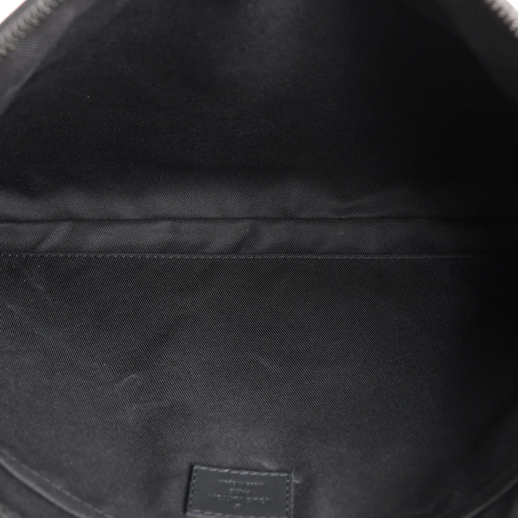 Louis Vuitton Pochette Discovery Monogram Shadow Clutch in Black M62903