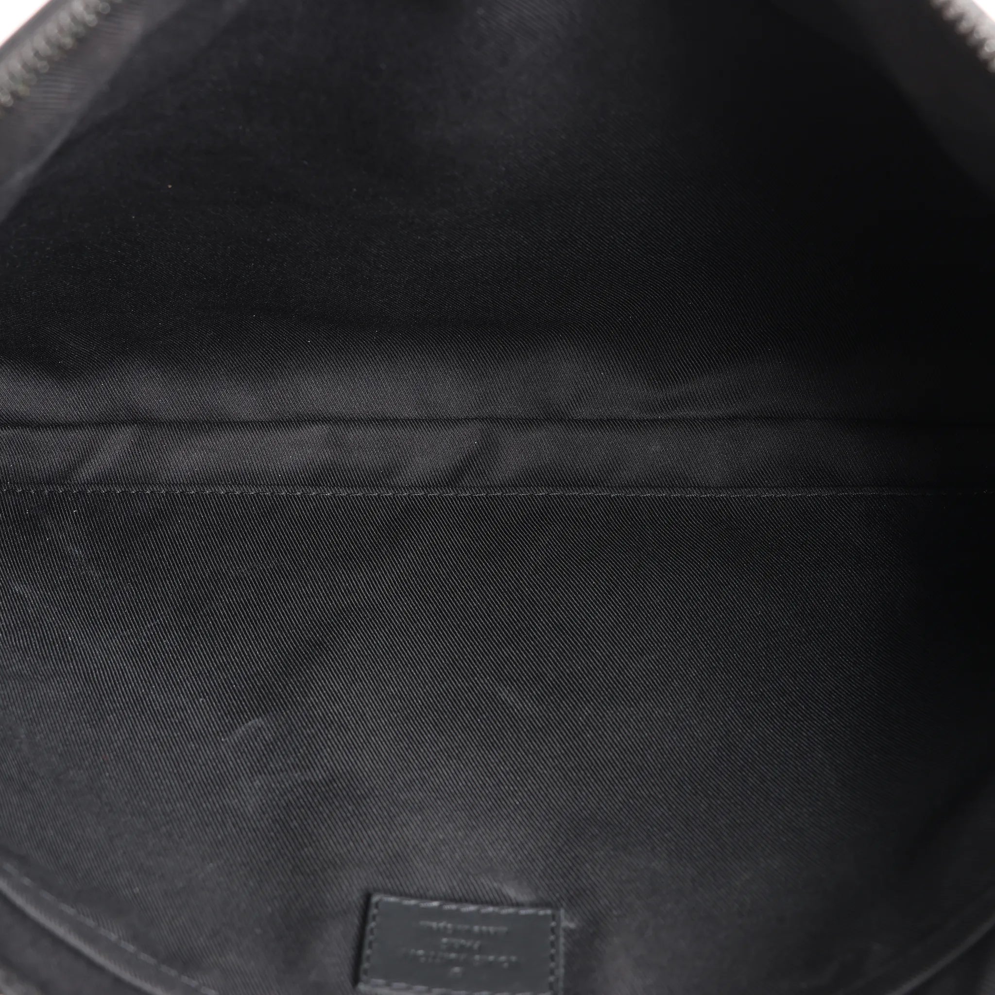 Louis Vuitton Pochette Discovery Monogram Shadow Clutch in Black M62903