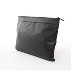 Louis Vuitton Pochette Discovery Monogram Shadow Clutch in Black M62903