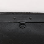 Louis Vuitton Pochette Discovery Monogram Shadow Clutch in Black M62903