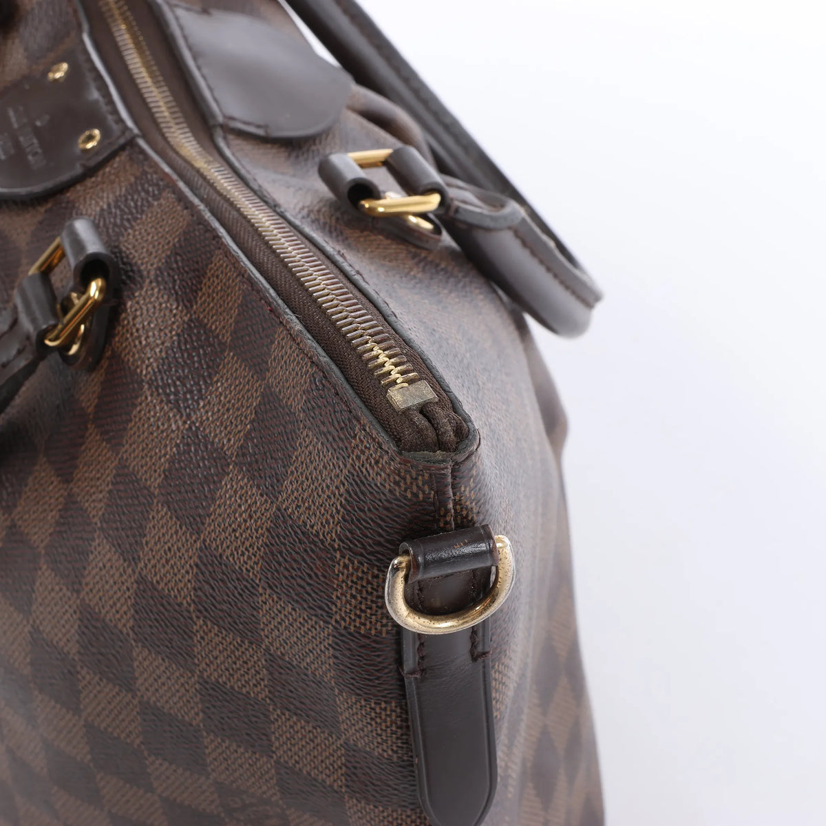 Louis Vuitton Siena MM Damier Ebene Handbag in Brown N41546
