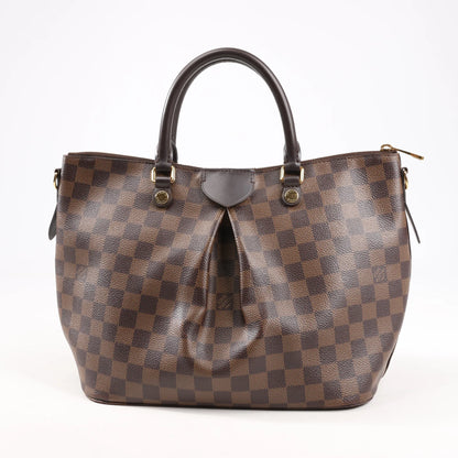 Louis Vuitton Damier Ebene Siena MM Handbag in Brown N41546