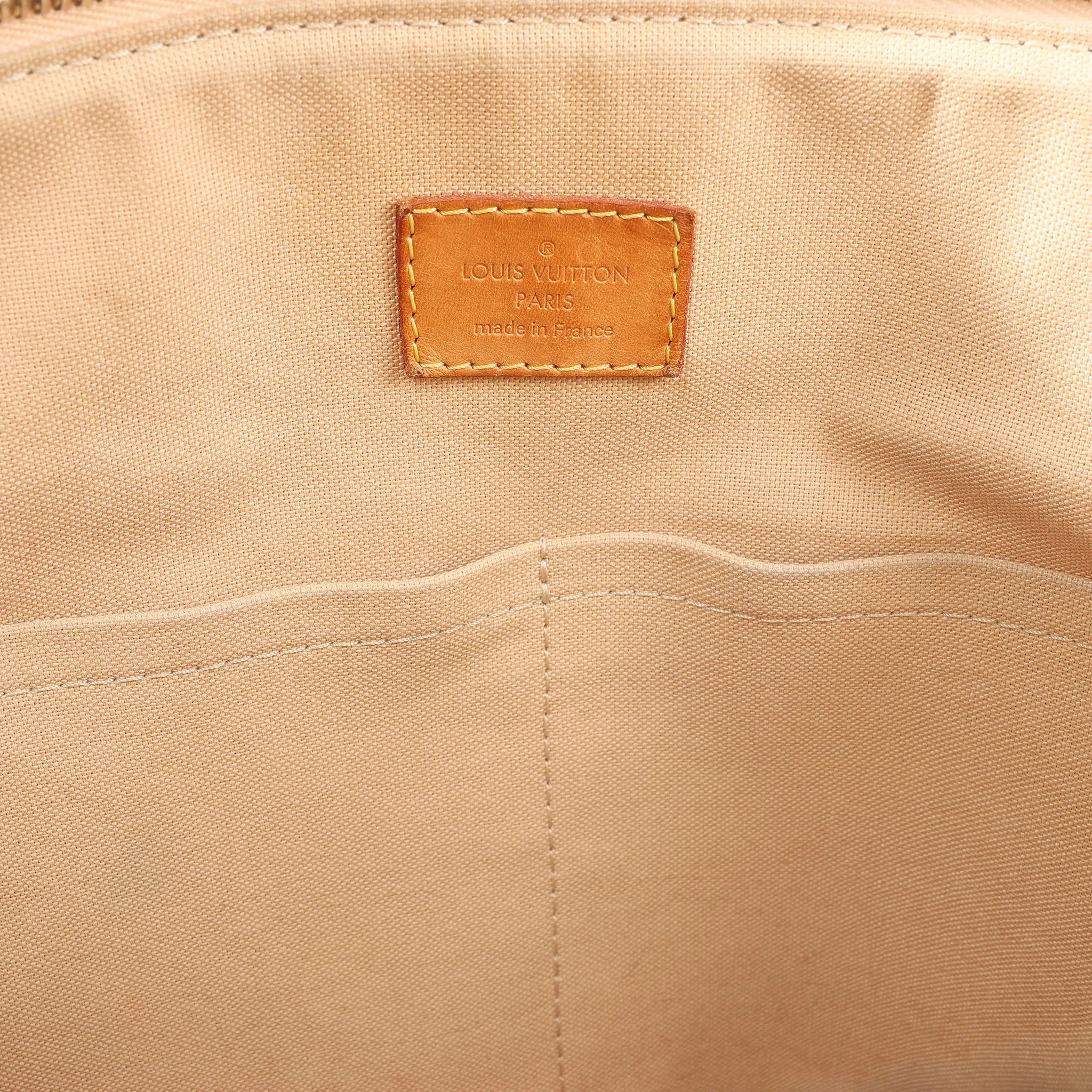 Louis Vuitton Siracusa GM Damier Azur 2Way Handbag in Beige N41111