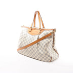 Louis Vuitton Siracusa GM Damier Azur 2Way Handbag in Beige N41111