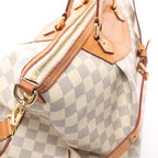 Louis Vuitton Siracusa GM Damier Azur 2Way Handbag in Beige N41111