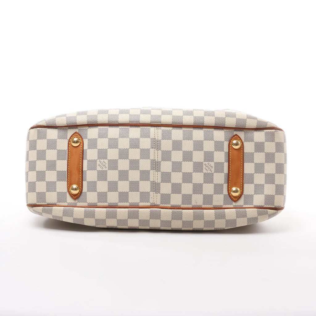Louis Vuitton Siracusa GM Damier Azur 2Way Handbag in Beige N41111