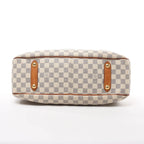 Louis Vuitton Siracusa GM Damier Azur 2Way Handbag in Beige N41111