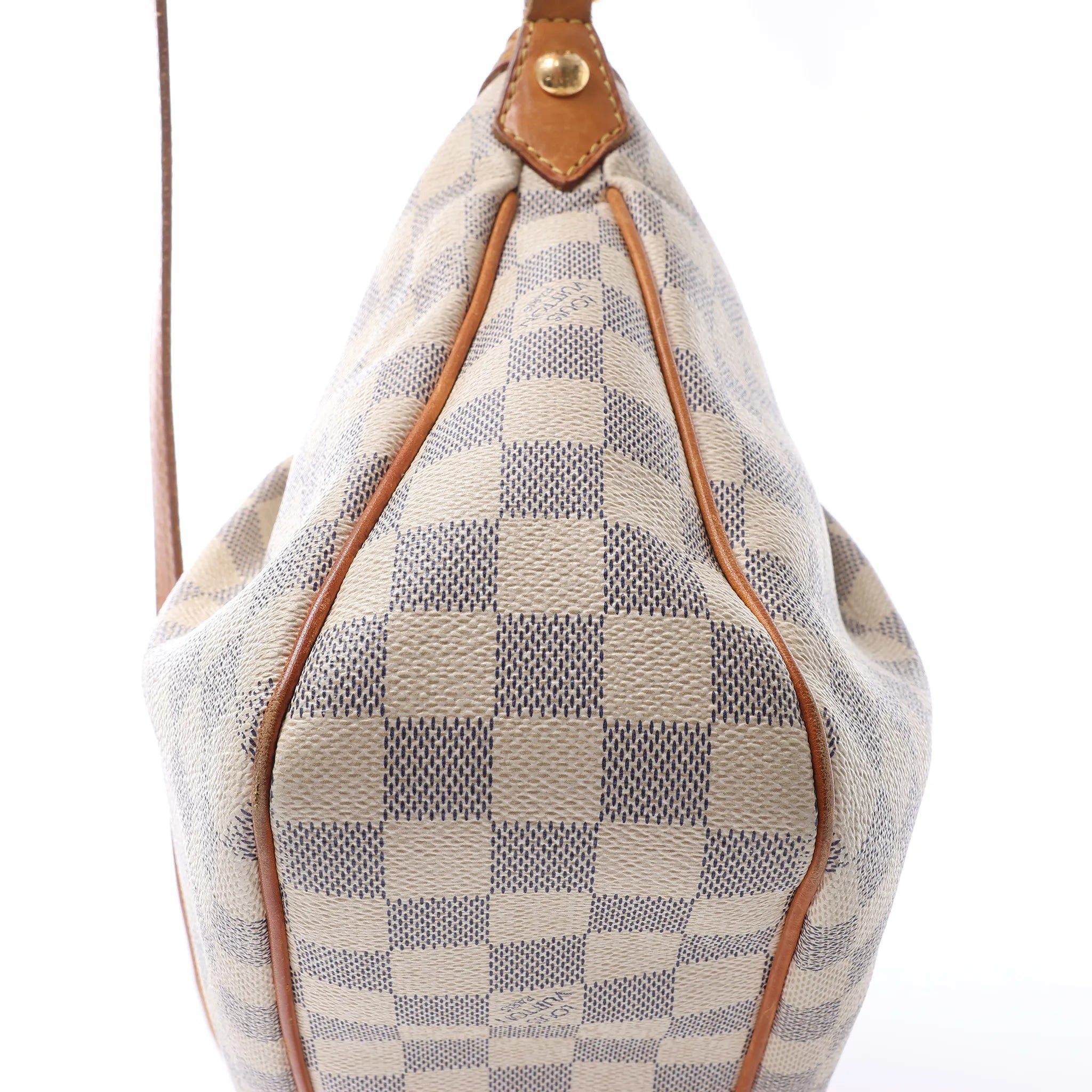Louis Vuitton Siracusa PM Damier Azur 2Way Crossbody Bag in Beige N41113