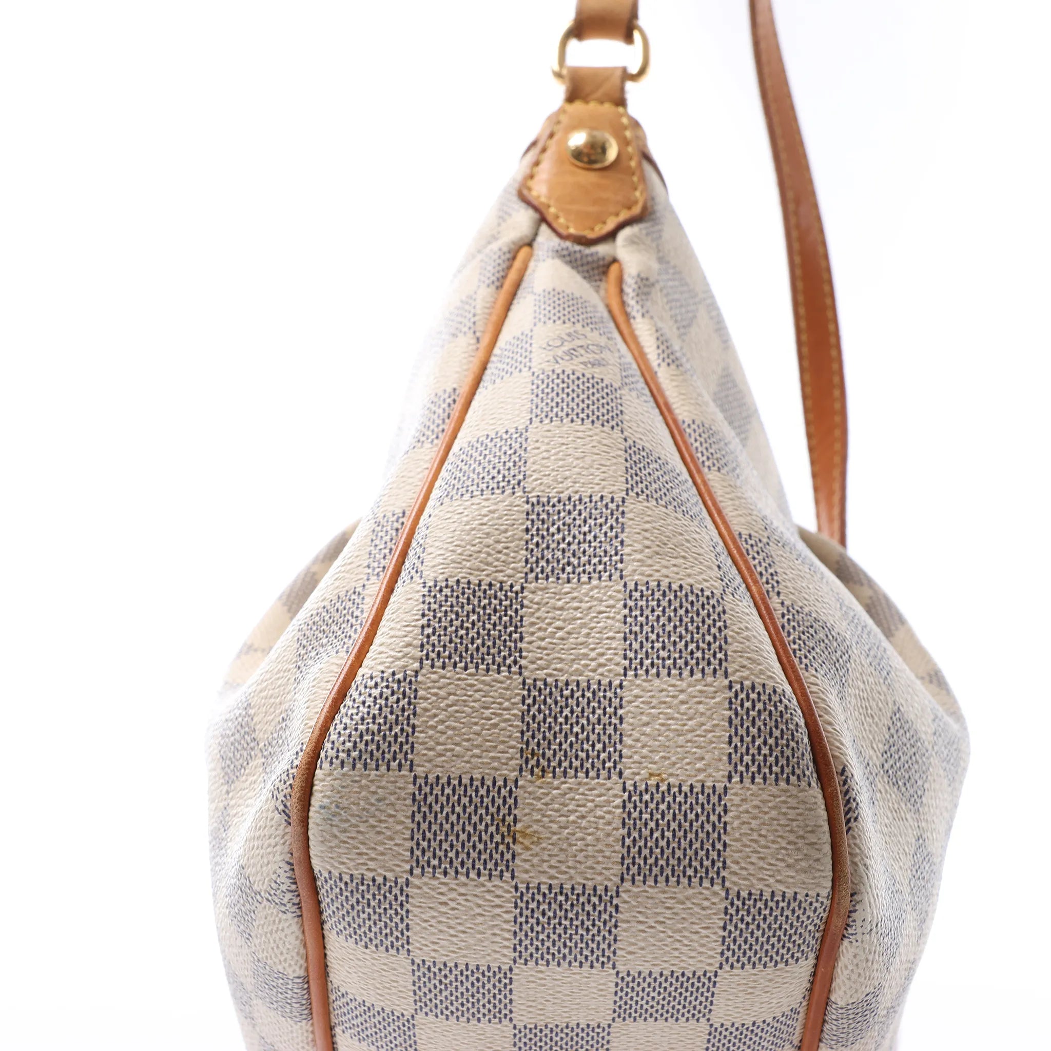 Louis Vuitton Siracusa PM Damier Azur 2Way Crossbody Bag in Beige N41113