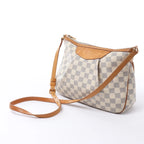 Louis Vuitton Siracusa PM Damier Azur 2Way Crossbody Bag in Beige N41113