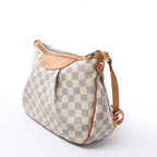 Louis Vuitton Siracusa PM Damier Azur 2Way Crossbody Bag in Beige N41113