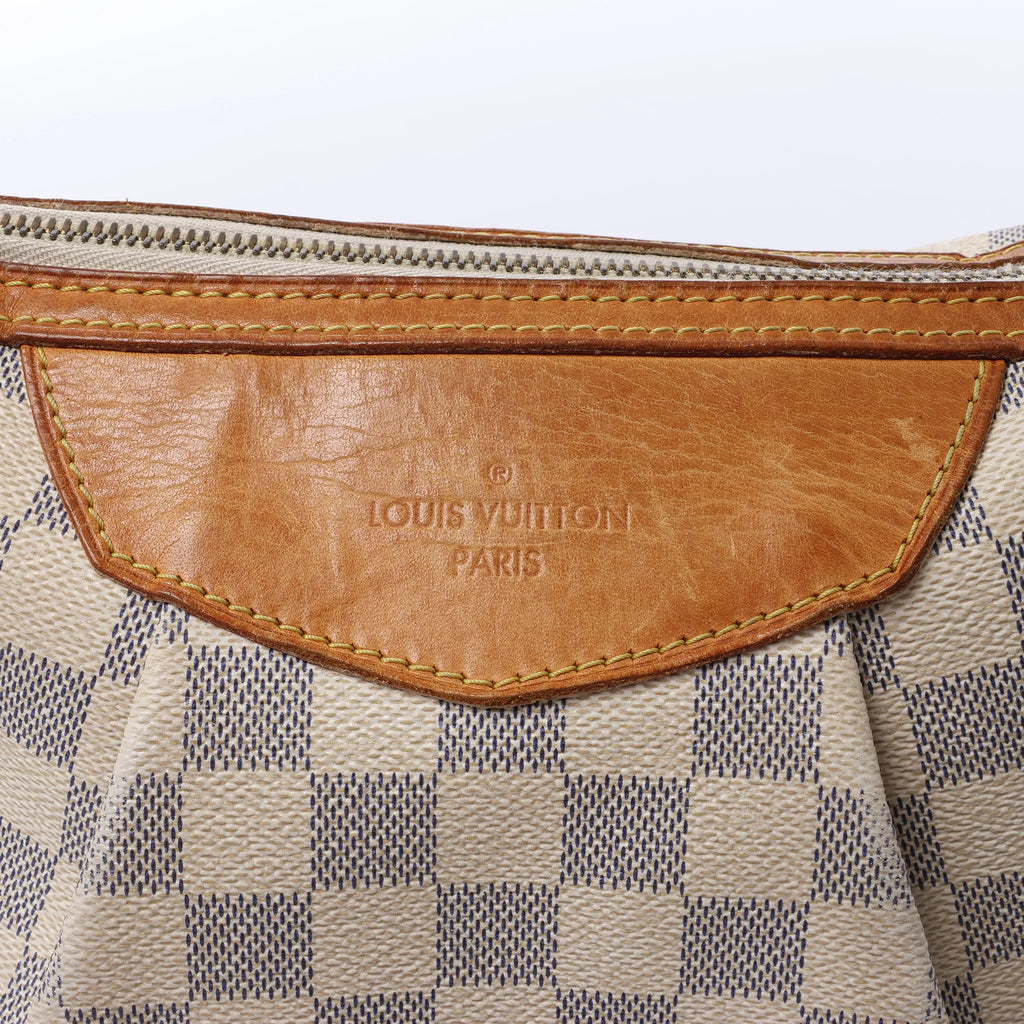 Louis Vuitton Siracusa PM Damier Azur 2Way Crossbody Bag in Beige N41113